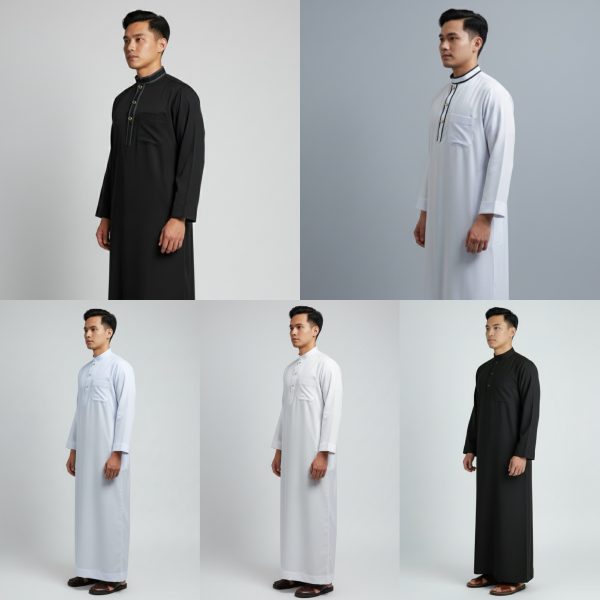 Jubah Umrah & Haji (Collar)