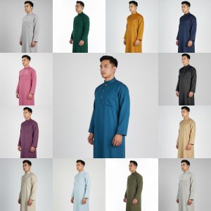 Jubah Khalifah Exclusive (Collar)